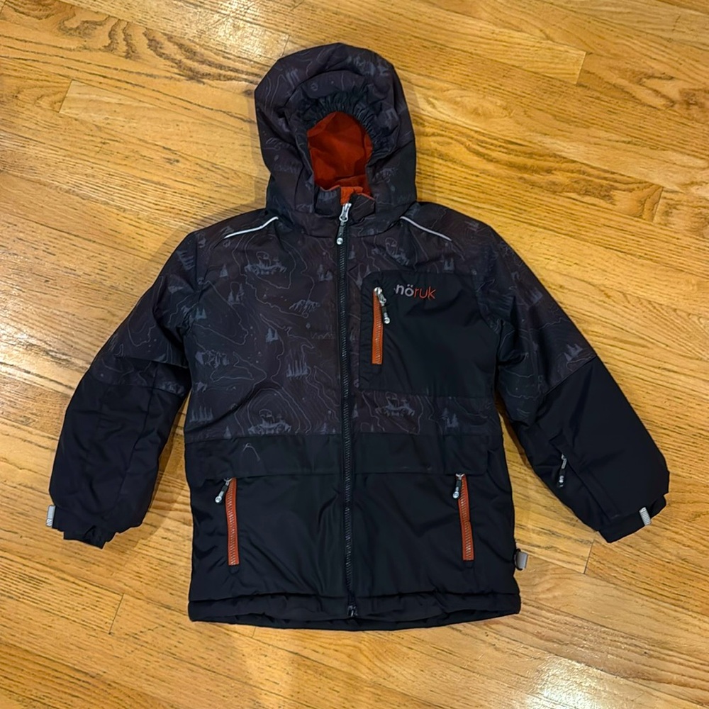 NANO Noruk Kids James Ski Jacket Shell with Fleece Lining Size - size 8/128cm